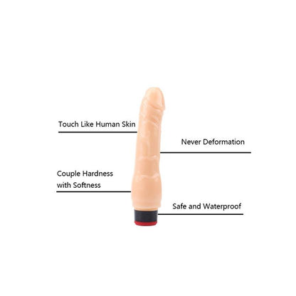 CHISA - VIBRADOR T-SKIN 8.1 NATURAL