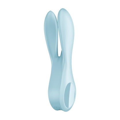 SATISFYER - VIBRADOR THREESOME 1 LIGHT AZUL
