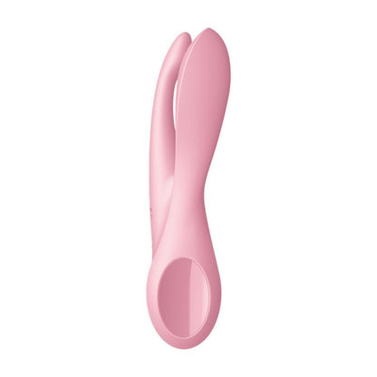 SATISFYER - VIBRADOR THREESOME 1 ROSA