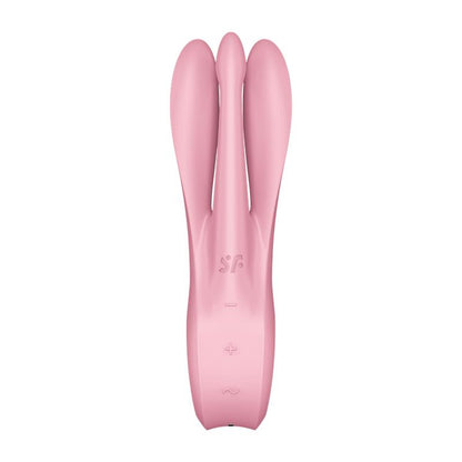 SATISFYER - VIBRADOR THREESOME 1 ROSA