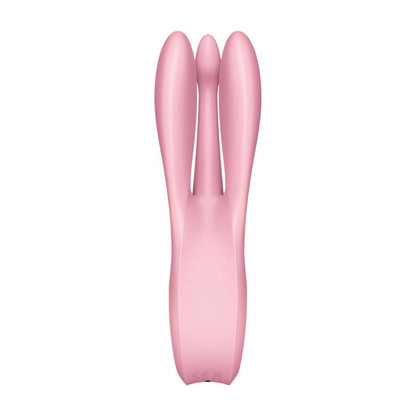 SATISFYER - VIBRADOR THREESOME 1 ROSA