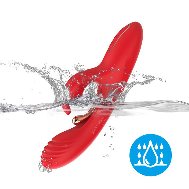 URBAN SKY - VIBRADOR TICKLER CON RABBIT SILICONA