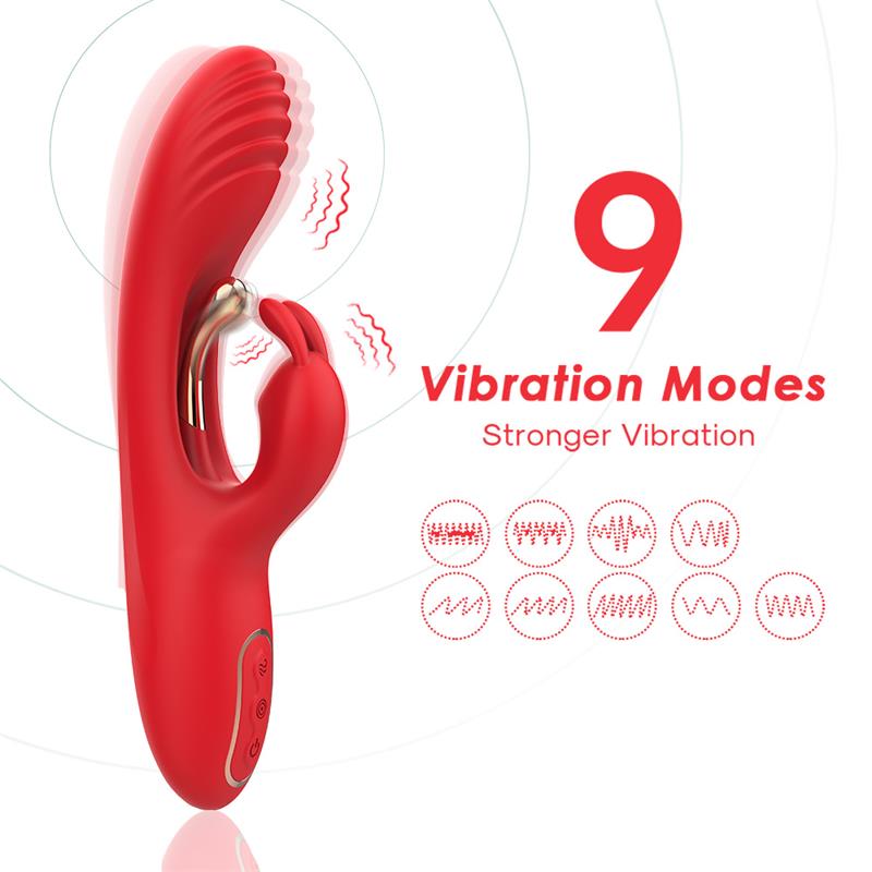 URBAN SKY - VIBRADOR TICKLER CON RABBIT SILICONA