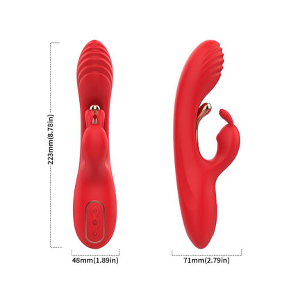 URBAN SKY - VIBRADOR TICKLER CON RABBIT SILICONA