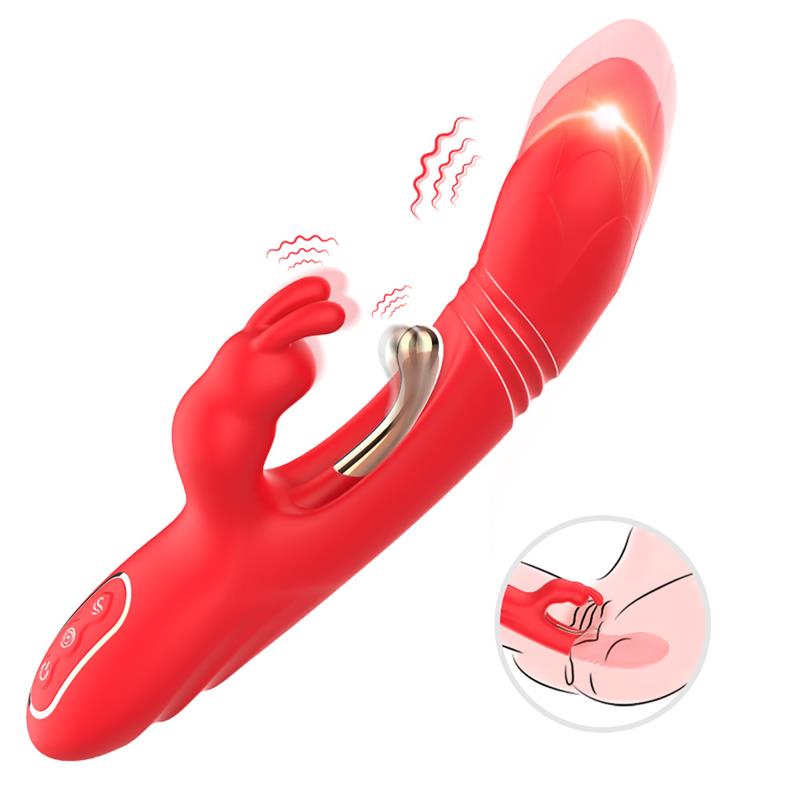 URBAN SKY - VIBRADOR TICKLER CON RABBIT SILICONA
