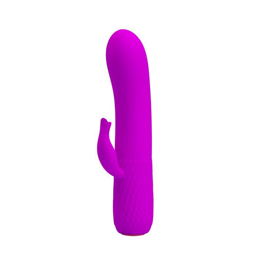 PRETTYLOVE - VIBRADOR TIM USB SILICONA PURPURA