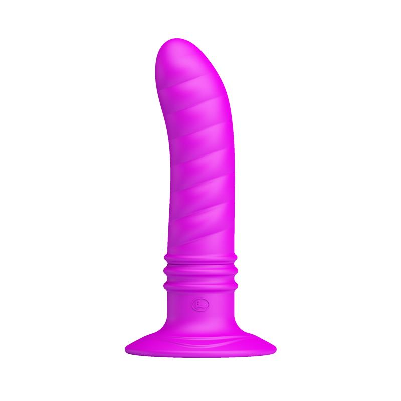 PRETTYLOVE - VIBRADOR TWIST PLUG ANAL PÚRPURA
