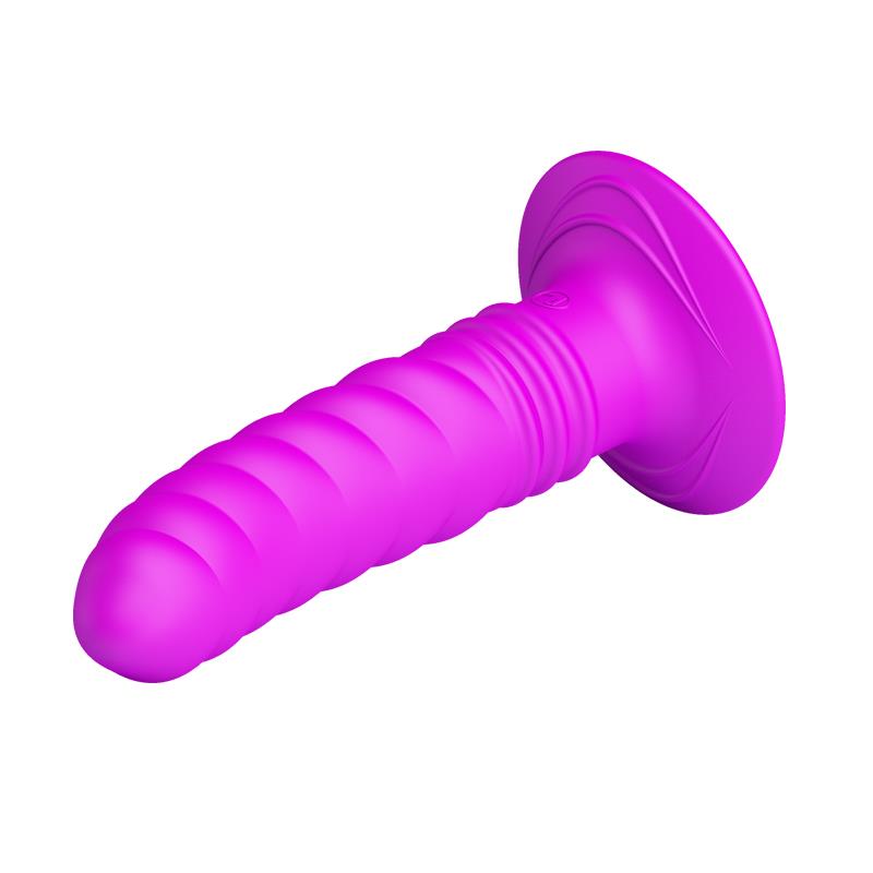 PRETTYLOVE - VIBRADOR TWIST PLUG ANAL PÚRPURA