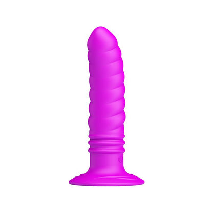 PRETTYLOVE - VIBRADOR TWIST PLUG ANAL PÚRPURA