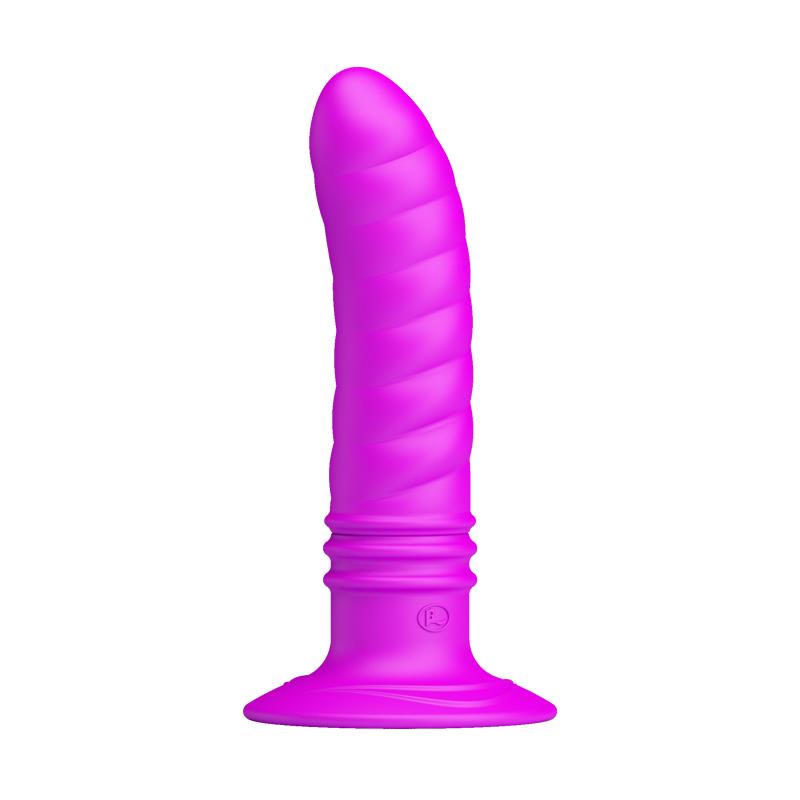 PRETTYLOVE - VIBRADOR TWIST PLUG ANAL PÚRPURA