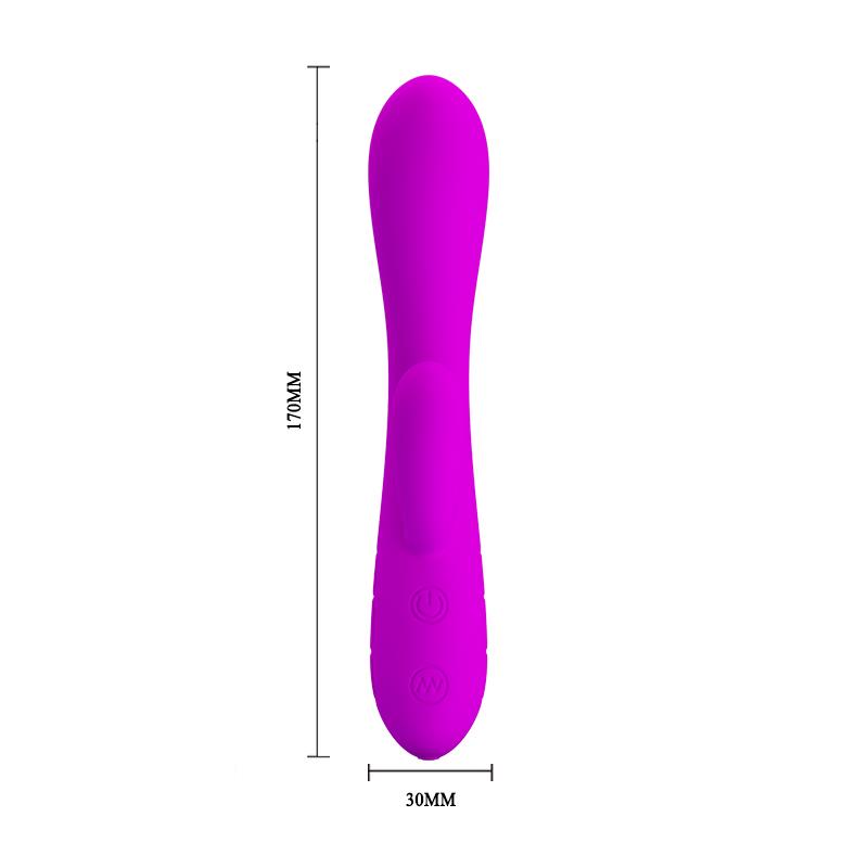 PRETTYLOVE - VIBRADOR VICTOR COLOR PÚRPURA