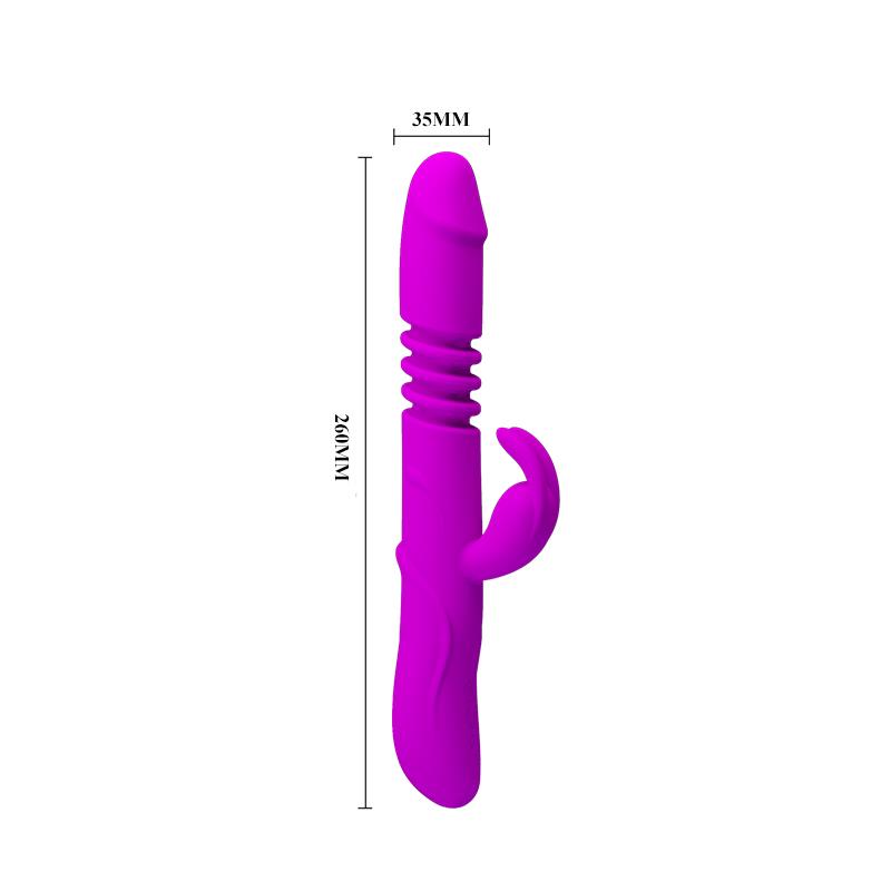 PRETTYLOVE - VIBRADOR WARD COLOR PÚRPURA