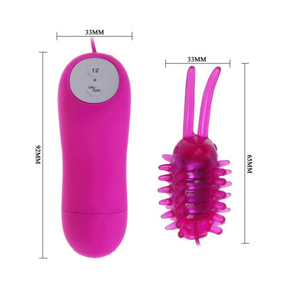 BAILE - VIBRADORA CUTE SECRET ROSA