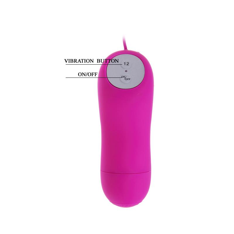 BAILE - VIBRADORA CUTE SECRET ROSA