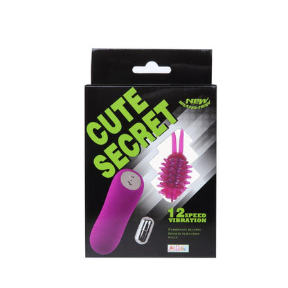 BAILE - VIBRADORA CUTE SECRET ROSA