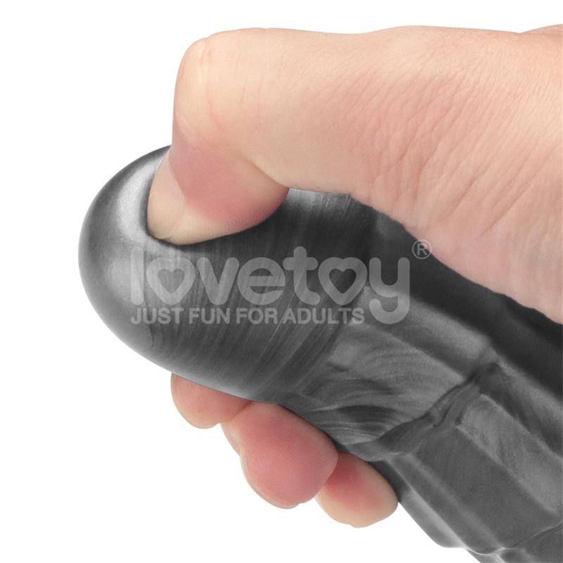 LOVETOY - VIBRAX SLIDER DILDO ANAL CON VIBRACIÓN KING SIZED 14.5