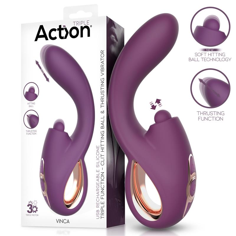 ACTION - VINCA SOFT HITTING BALL CON MOVIMIENTO THRUSTING Y VIBRACIÓN