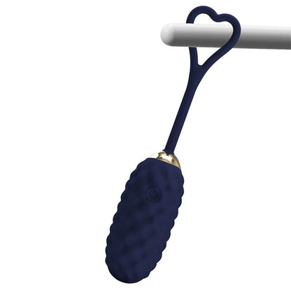 PRETTYLOVE - VIVIAN HUEVO VIBRADOR CON CONTROL REMOTO CON PANTALLA DIGITAL AZUL