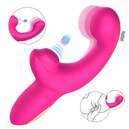 ACTION - VOLSE VIBRADOR TRIPLE FUNCIÓN CON FINGER Y PULSACIÓN TAPPING