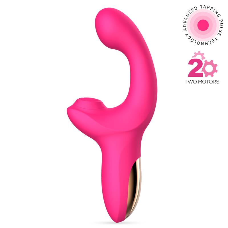 ACTION - VOLSE VIBRADOR TRIPLE FUNCIÓN CON FINGER Y PULSACIÓN TAPPING