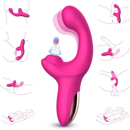 ACTION - VOLSE VIBRADOR TRIPLE FUNCIÓN CON FINGER Y PULSACIÓN TAPPING