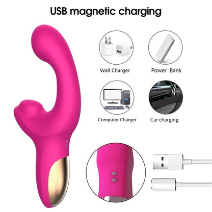 ACTION - VOLSE VIBRADOR TRIPLE FUNCIÓN CON FINGER Y PULSACIÓN TAPPING