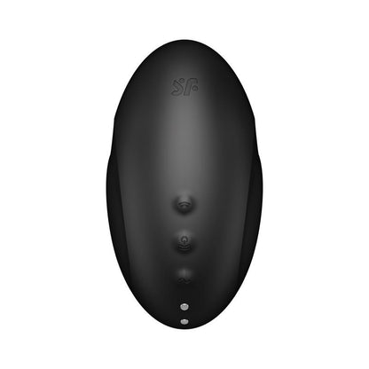 SATISFYER - VULVA LOVER 3 SUCCIONADOR DE CLÍTORIS NEGRO