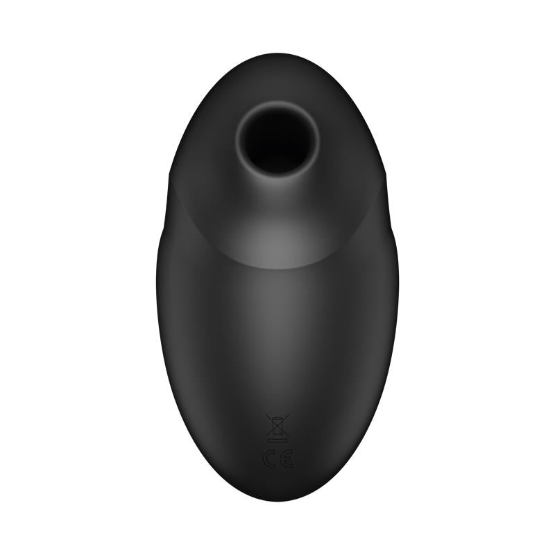 SATISFYER - VULVA LOVER 3 SUCCIONADOR DE CLÍTORIS NEGRO