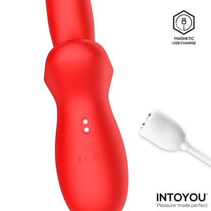INTOYOU - VYRON VIBRADOR CON THRUSTING Y BITING (MORDISQUEO)