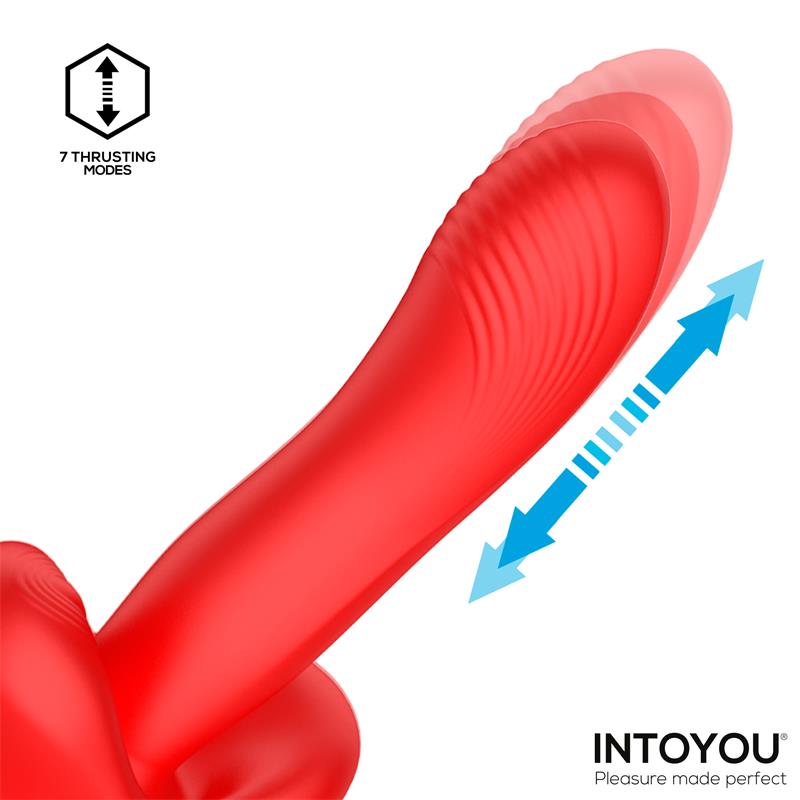 INTOYOU - VYRON VIBRADOR CON THRUSTING Y BITING (MORDISQUEO)