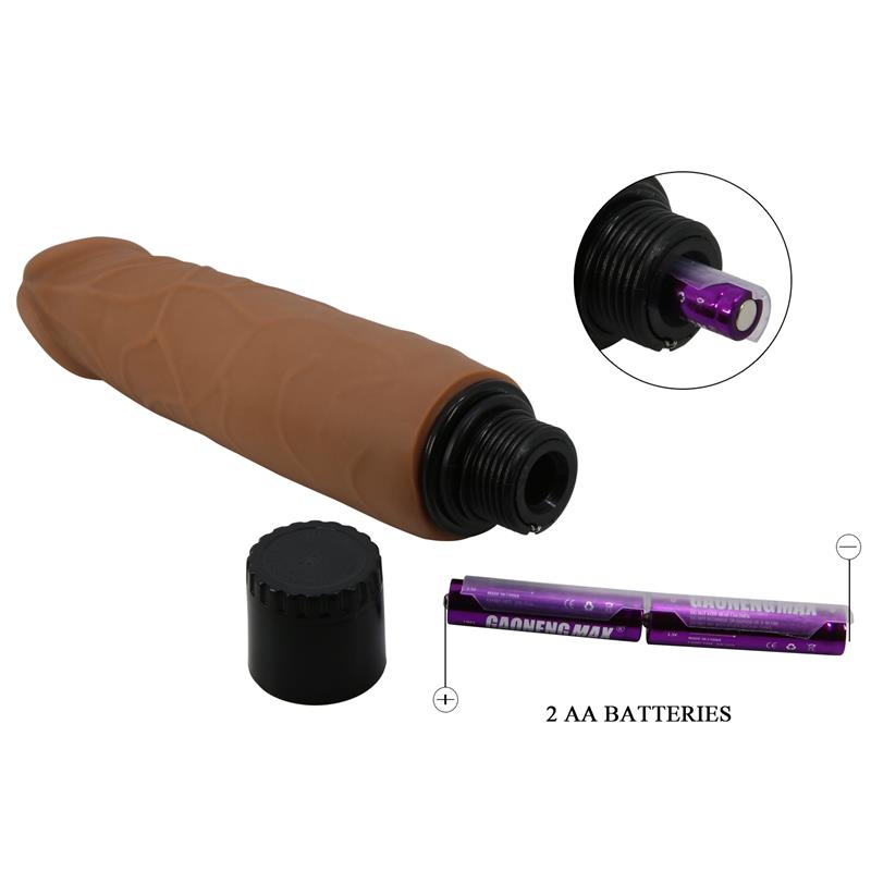 PRETTYLOVE - WALDORF DILDO CON PIEL RETRACTIL 8,5