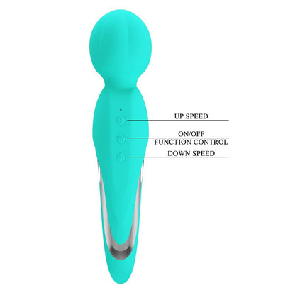 PRETTY LOVE - WALTER VIBRADOR WAND VERDE AGUA