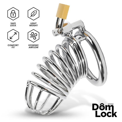 DOMLOCK - WARDEN JAULA PARA EL PENE TALLA M
