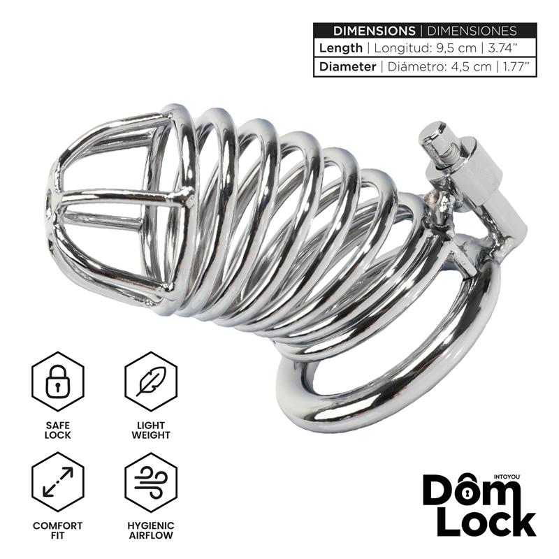 DOMLOCK - WARDEN JAULA PARA EL PENE TALLA M