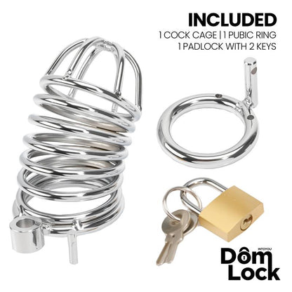 DOMLOCK - WARDEN JAULA PARA EL PENE TALLA S