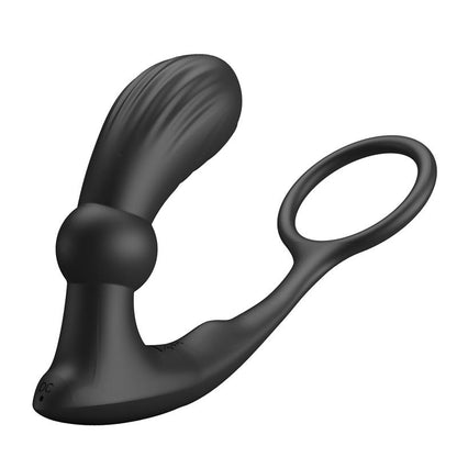 PRETTYLOVE - WARREN PLUG ANAL Y ANILLO PARA EL PENE CON VIBRACIÓN Y PULSACIÓN A CONTROL REMOTO