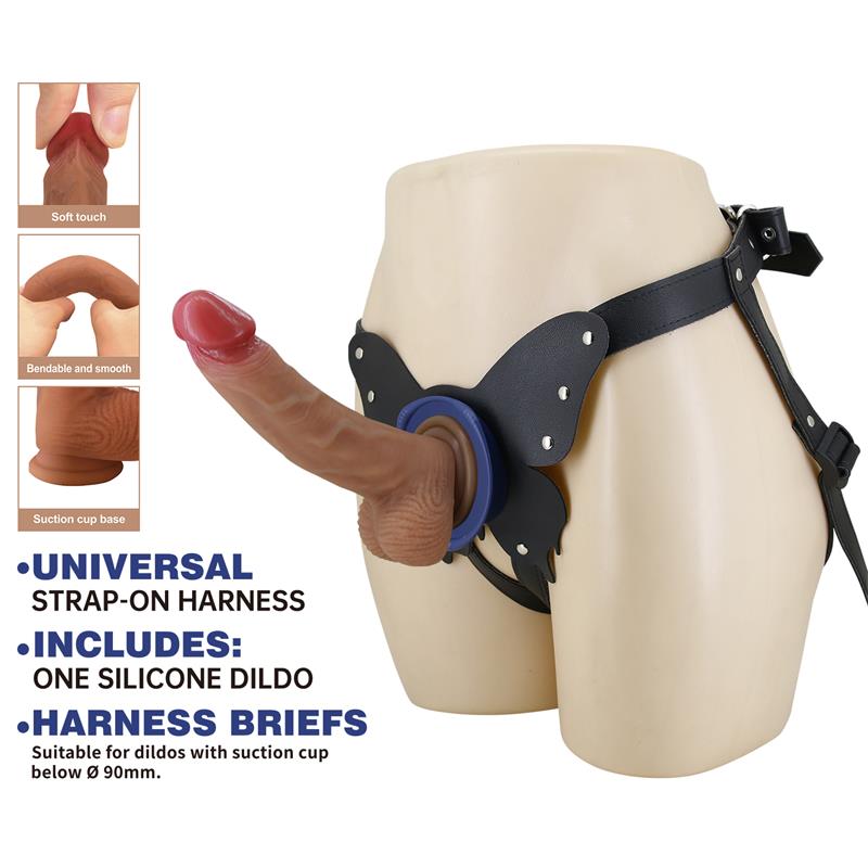 PRETTYLOVE - WELLS ARNÉS UNIVERSAL CON DILDO