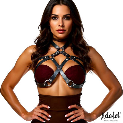 ADALET LINGERIE - WENDY ARNÉS DE PECHO CUERO VEGANO TALLA ÚNICA