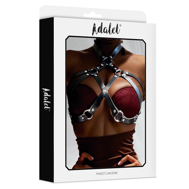 ADALET LINGERIE - WENDY ARNÉS DE PECHO CUERO VEGANO TALLA ÚNICA