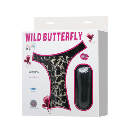 BAILE - WILD BUTTERFLY BRAGUITA CON BALA VIBRADORA Y CONTROL REMOTO