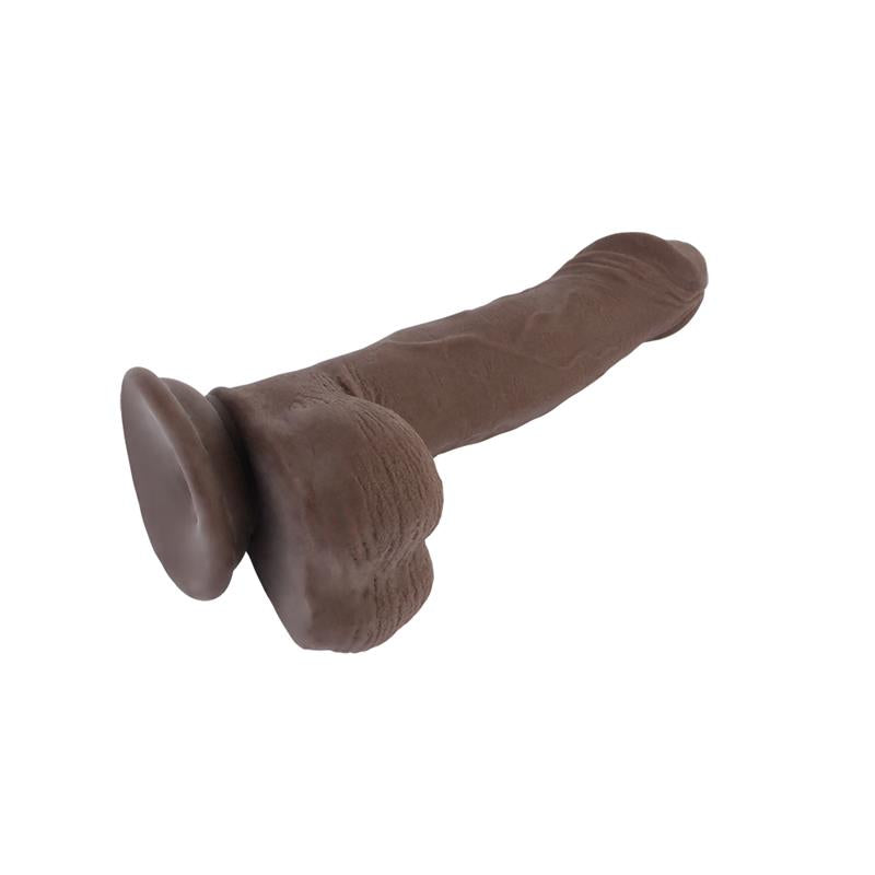 CHISA - WILD PENETRATOR DILDO DUAL DENSITY MARRÓN 21.5CM