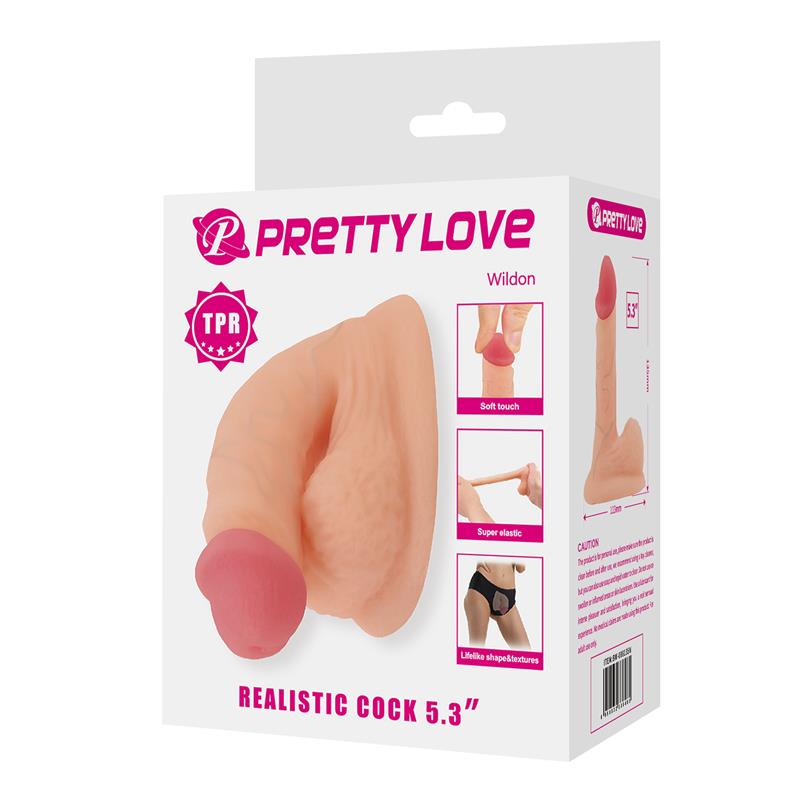 PRETTYLOVE - WILDON DILDO REALISTA 13.5 CM