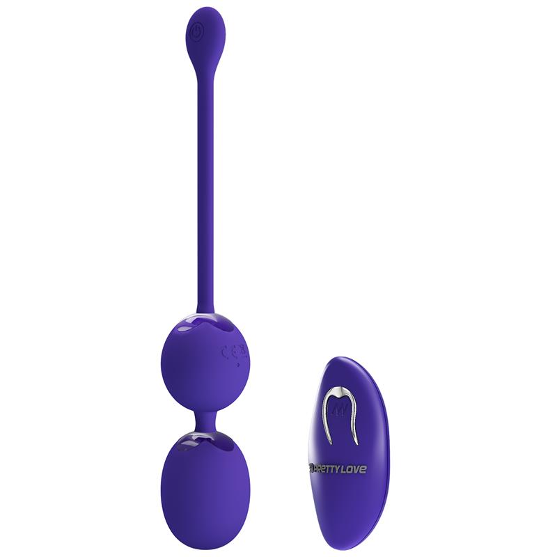 PRETTYLOVE - WILLIE YOUTH BOLAS KEGEL CON VIBRACIÓN Y CONTROL REMOTO