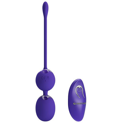 PRETTYLOVE - WILLIE YOUTH BOLAS KEGEL CON VIBRACIÓN Y CONTROL REMOTO