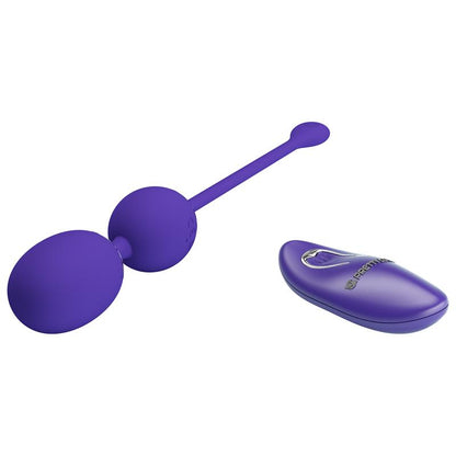 PRETTYLOVE - WILLIE YOUTH BOLAS KEGEL CON VIBRACIÓN Y CONTROL REMOTO