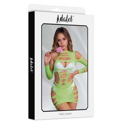 ADALET LINGERIE - WILLOW VESTIDO HOLLOW-OUT AMARILLO TALLA ÚNICA