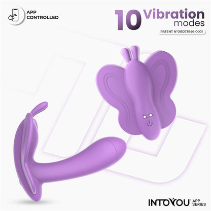 INTOYOU APP SERIES - WINGY ESTIMULADOR MARIPOSA CON APP LAVANDA