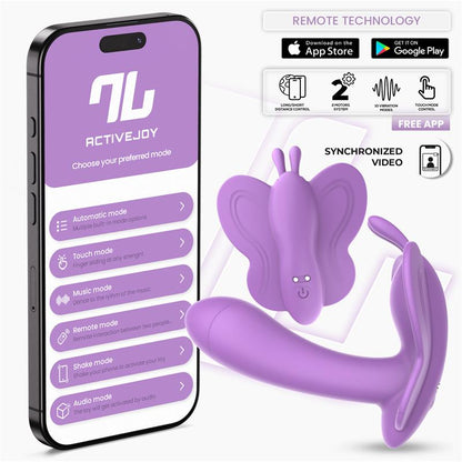 INTOYOU APP SERIES - WINGY ESTIMULADOR MARIPOSA CON APP LAVANDA