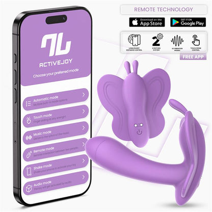 Wingy Estimulador Mariposa con APP Lavanda