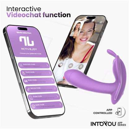INTOYOU APP SERIES - WINGY ESTIMULADOR MARIPOSA CON APP LAVANDA